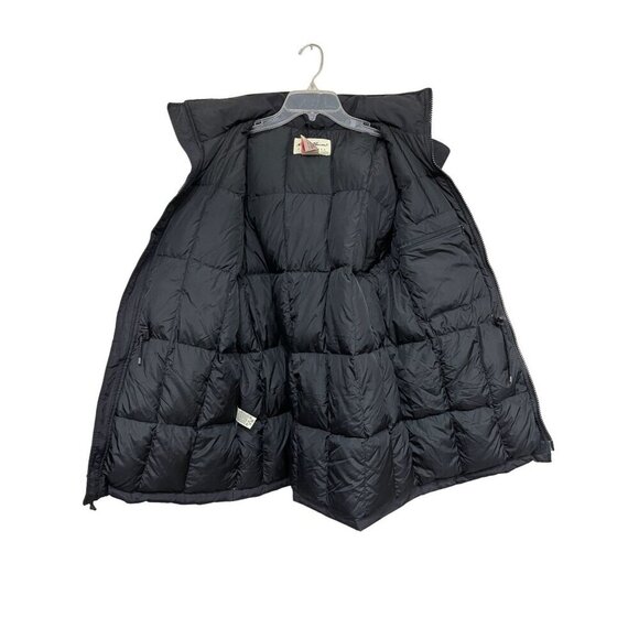 Eddie Bauer Women's Down filled‎ Black Parka Puffer Coat Jacket Size Small - Picture 6 of 15